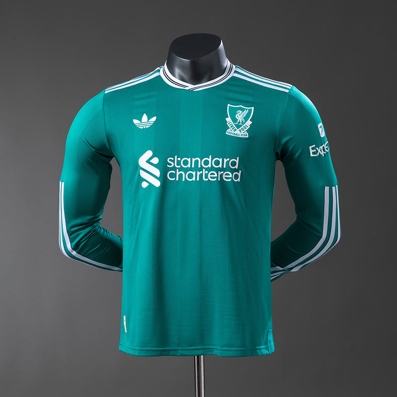Liver Jersey 25/26 Third Football Kit Player Version Long Sleeves