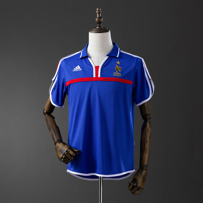 Frankreich Trikot 2000 Heim Retro-Fußballtrikot