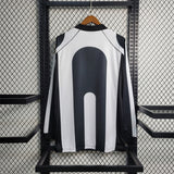 JUV Jersey 97/98 Long Sleeve history retro Football Kits Custom Name 1997 1998 Soccer Sport Shirt