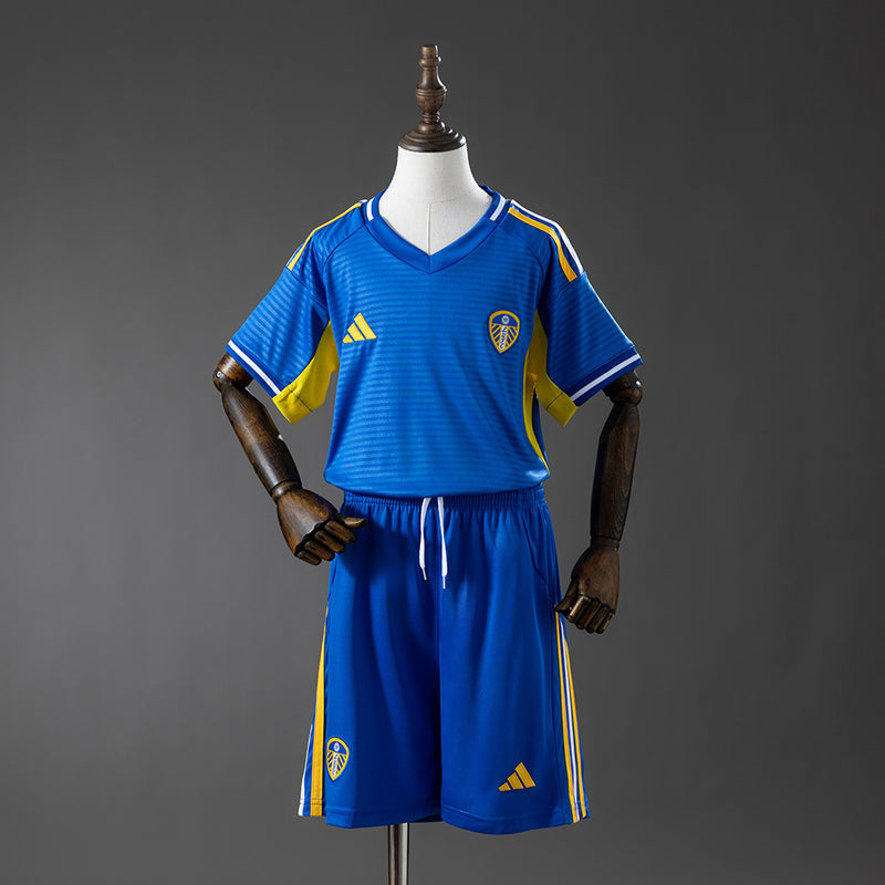Kinder Leeds United Auswärtstrikot 2025/26 Fußballtrikot