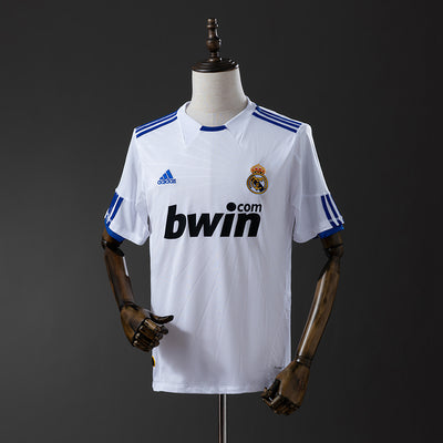 Real Madrid Trikot 2010-11 Heim Retro Fußball-Trikot