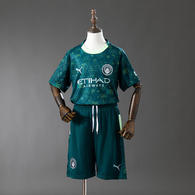 Kinder Manchester City Trikot 25/26 Viertes Fußballtrikot