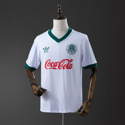 Palmeiras Trikot 1989-91 Auswärts Retro-Fußballtrikot