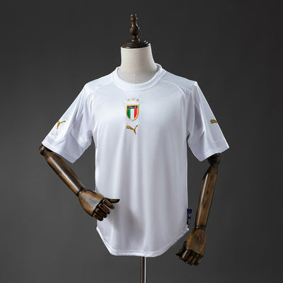 Italien Trikot 2004 Auswärts Retro Fußballtrikot