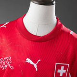 Kids Switzerland Home Jersey 2026 World Cup Football Kit Soccer Shirt PalmSportss