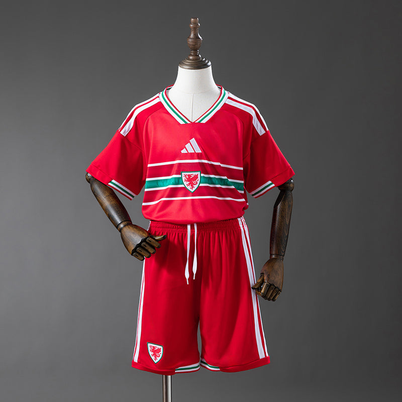 Kinder Wales Trikot WM 2026 Heimtrikot