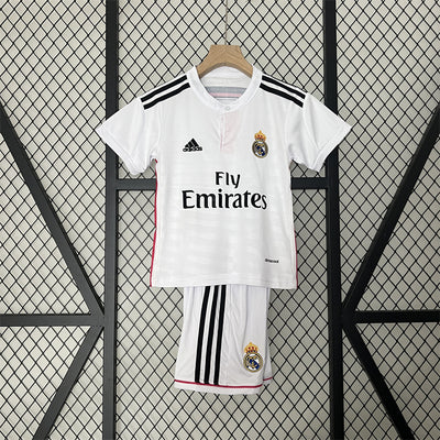 Retro Kinder Real Madrid Heimtrikot 14/15