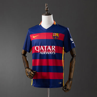Barcelona Trikot 2015/16 Heim Retro-Fußballtrikot