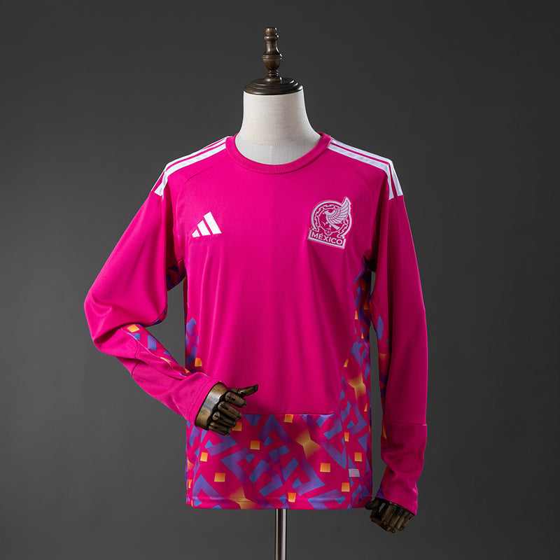 Mexiko Torwarttrikot WM 2026 Langarm Fußball Trikot