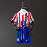 Kids Atletico Madrid Jersey 25/26 Home Football Kit - PalmSportss