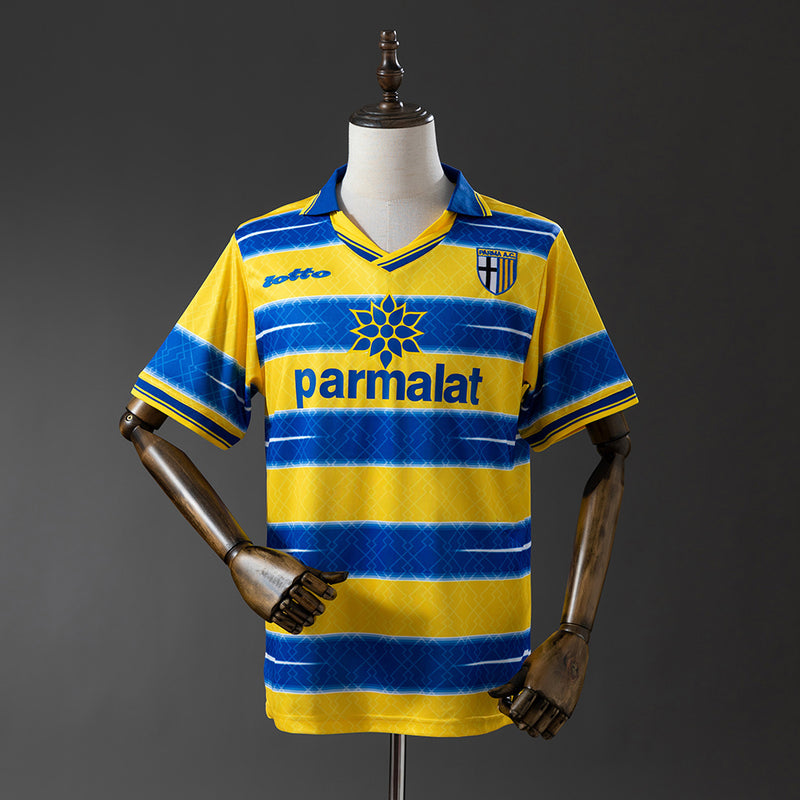 Retro Parma Trikot 1998-99 Heim-Fußball-Kit