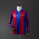 Barcelona Jersey 1989-92 Home Retro Kit Long Sleeves