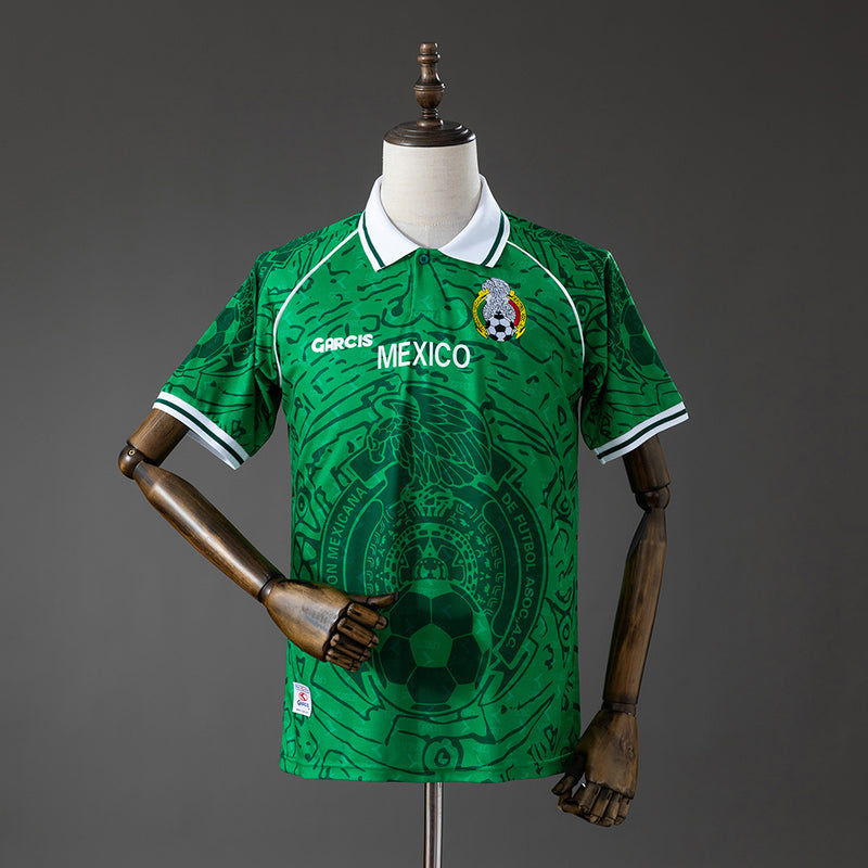 Mexiko Heimtrikot 1999 Retro Fußballtrikot