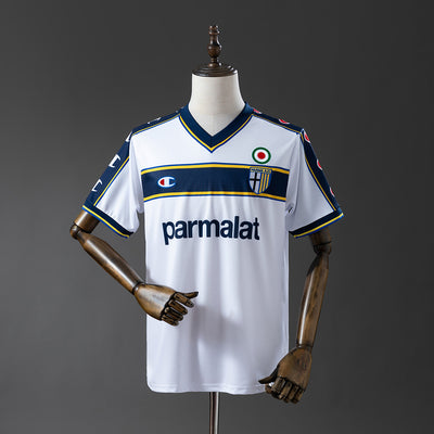 Parma Trikot 2002-03 Auswärts Retro Fußballtrikot