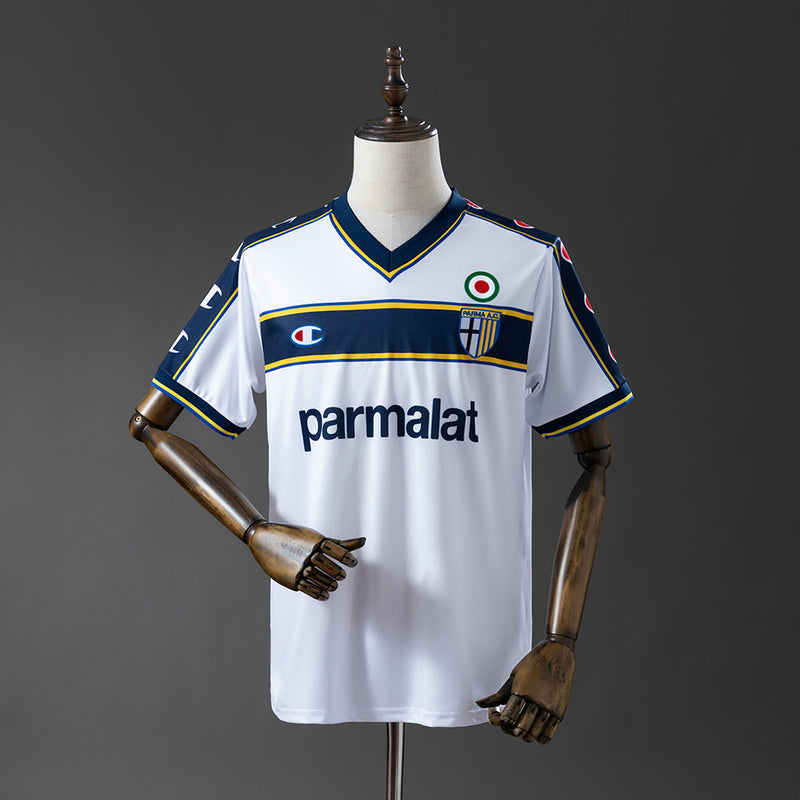 Parma Trikot 2002-03 Auswärts Retro Fußballtrikot