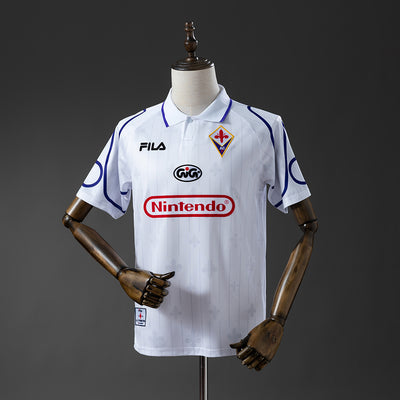 Fiorentina Trikot 1997-98 Auswärts Retro Fußballtrikot