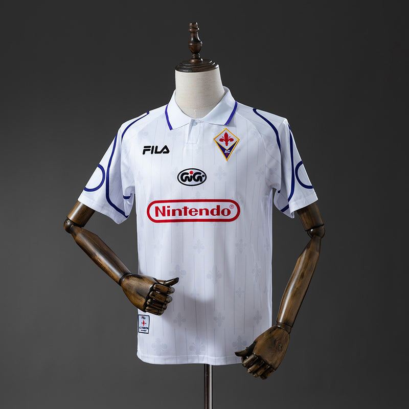 Fiorentina Trikot 1997-98 Auswärts Retro Fußballtrikot