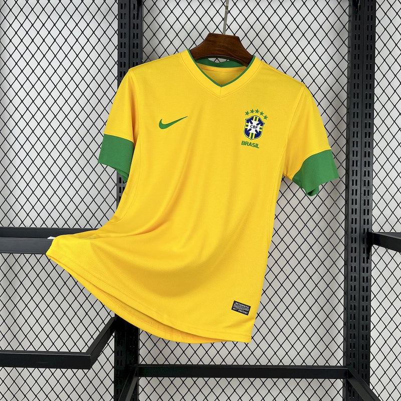 Retro Brasil Trikot 2012 Heim Fußballtrikot
