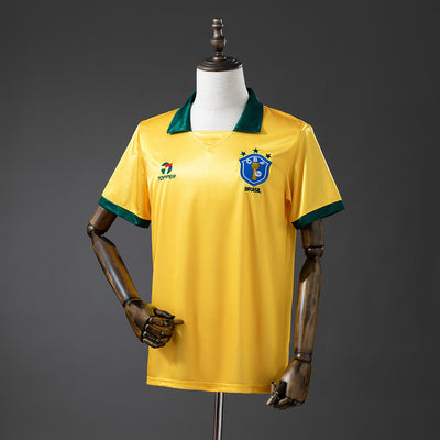 Brasilien Trikot 1988 Heim Retro Fußball Trikot