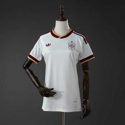 Damen Spanien Auswärtstrikot WM 2026 Fußball-Trikot