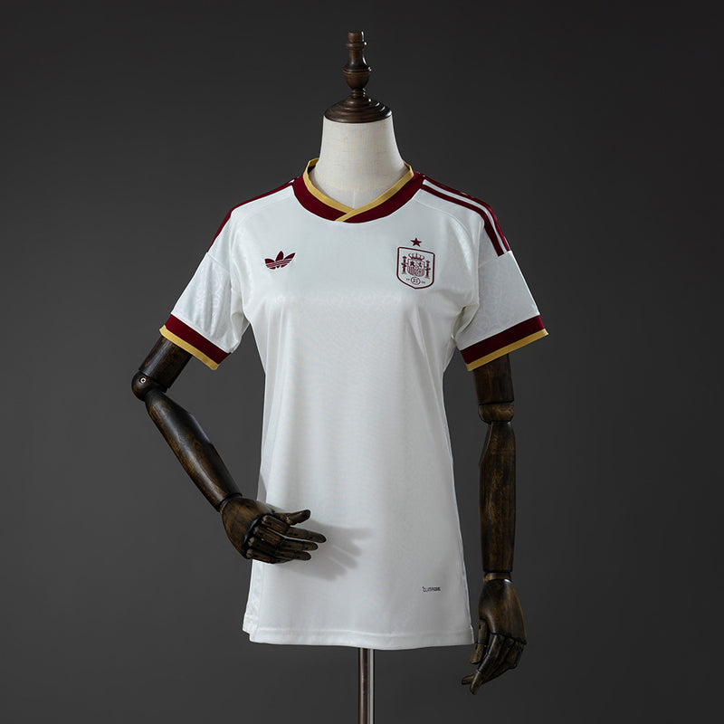 Damen Spanien Auswärtstrikot WM 2026 Fußball-Trikot