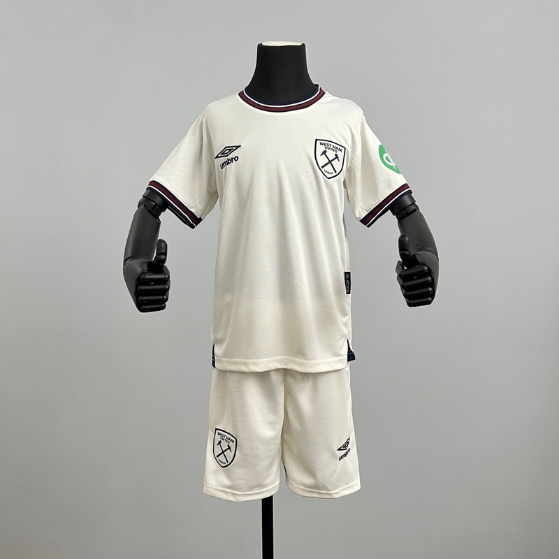 Kinder West Ham United Trikot 25/26 Auswärtstrikot Fußballtrikot