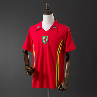 Wales Trikot 1976 Heim Retro Fußballtrikot