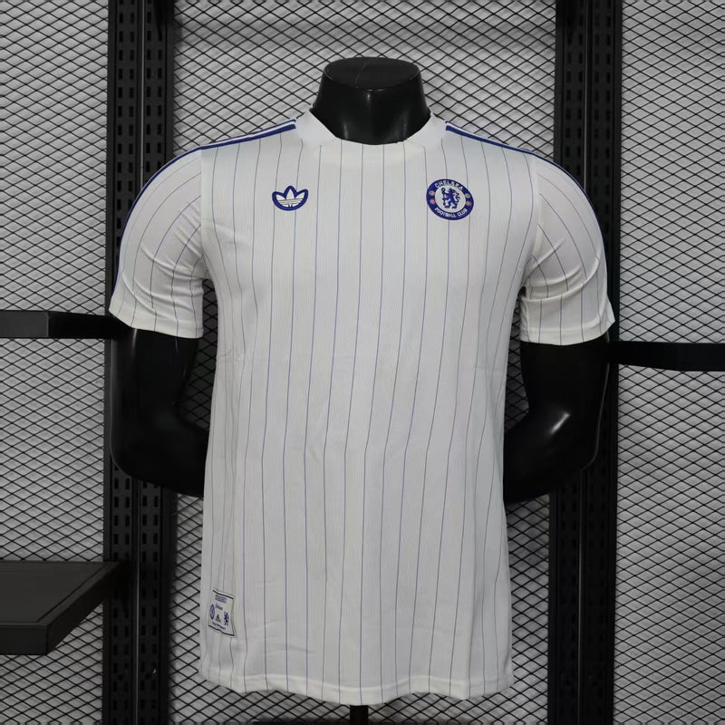 Spielerversion Chelsea Trikot 25/26 Weiß Fußballtrikot