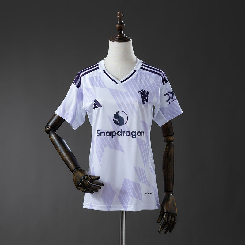 Damen Manchester United Trikot 2025/26 Auswärtstrikot Fußballtrikot