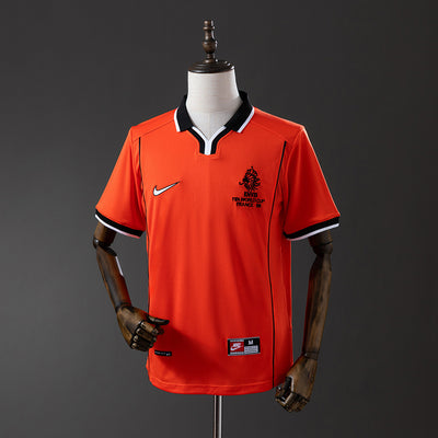 Niederlande Trikot 1998 Heim Retro Fußball Trikot
