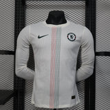 Player Version Chelsea Away Jersey 25/26 Long Sleeves Football Kit Soccer Jersey