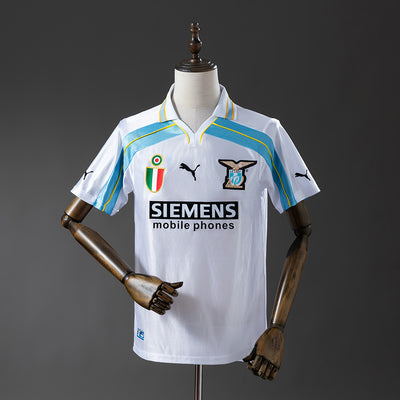 Lazio Trikot 2000-01 Jahrhundertfeier Retro-Fußballtrikot