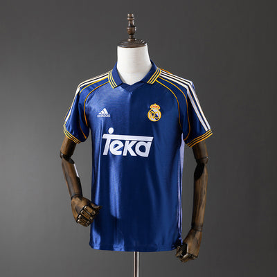 Real Madrid Trikot 1998-00 Drittes Retro-Fußballtrikot