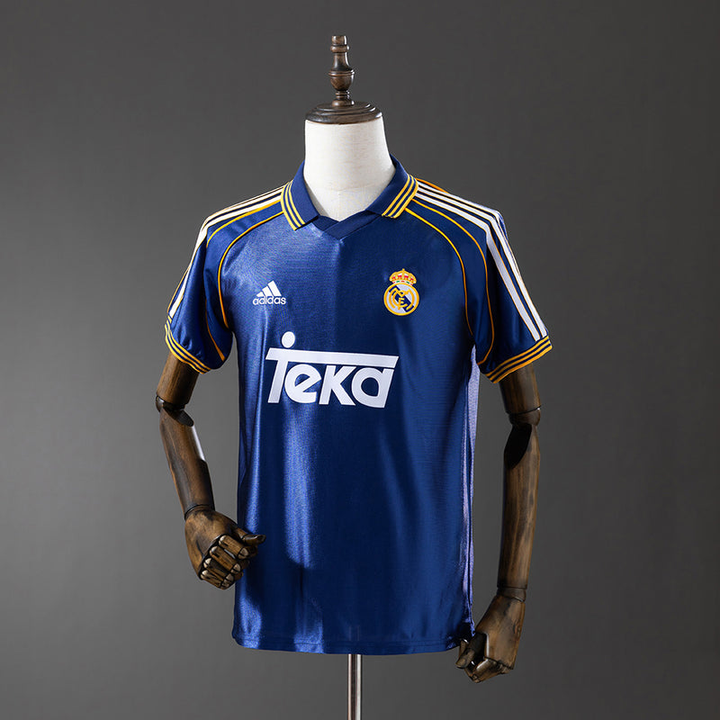 Real Madrid Trikot 1998-00 Drittes Retro-Fußballtrikot