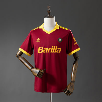 Rom Trikot 1991-92 Heim Retro Fußballtrikot