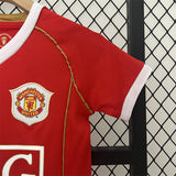 Retro Kids Man United Home Jersey 06/07