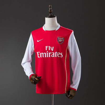 Arsenal Trikot 2006-07 Heim Retro Fußball Trikot Langarm