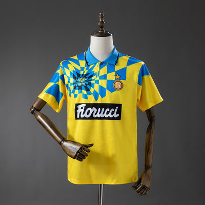 Inter Mailand Auswärtstrikot 1992-94 Retro Fußballtrikot