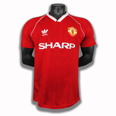 Man United Retro Trikot 1988 Heim Fußballtrikot Fußballshirt