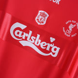 Retro Liver Home Jersey 2000-01 Football Kit Soccer shirt