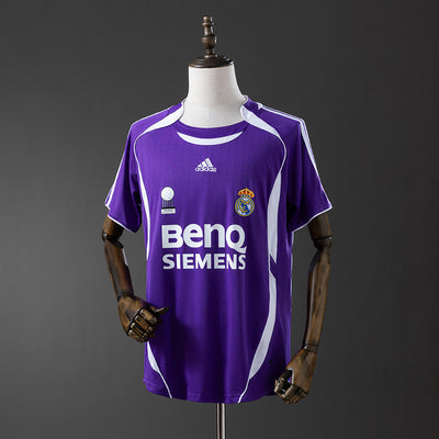Real Madrid Trikot 2006-07 Drittes Retro-Fußballtrikot