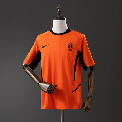 Niederlande Trikot 2002 Heim Retro Fußballtrikot