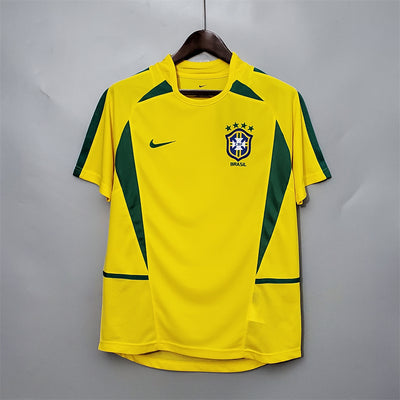 Brasilien Trikot Heimtrikot 2002 Retro