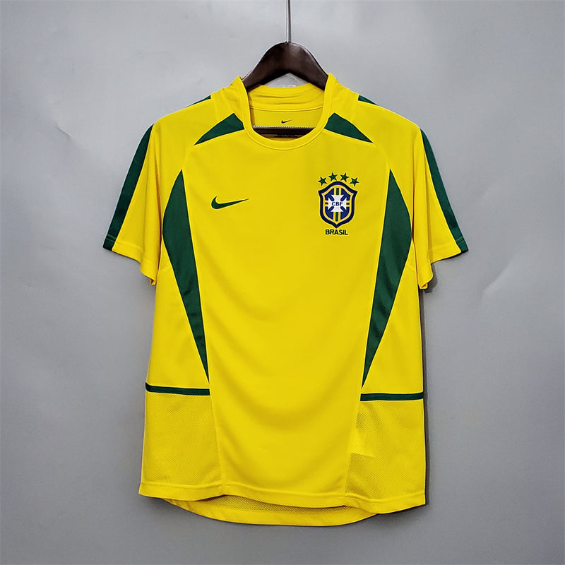 Brasilien Trikot Heimtrikot 2002 Retro