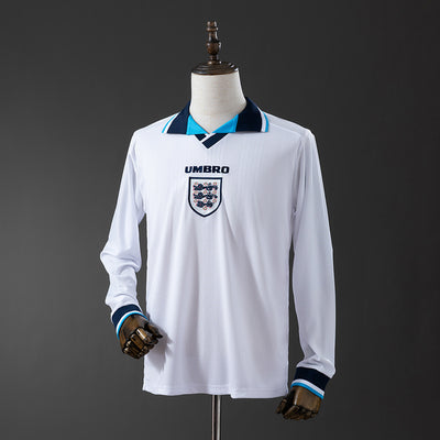 England Trikot 1996 Heim Retro-Kit Langarm