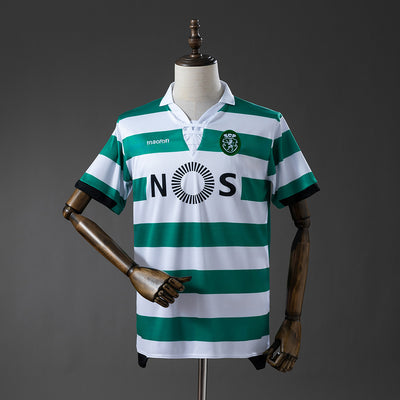 Sporting CP Heimtrikot 2018-19 Retro Fußball Trikot Fußballtrikot