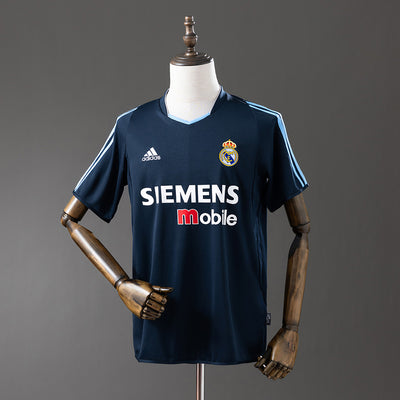 Real Madrid Trikot 2003-04 Auswärts Retro Fußballtrikot