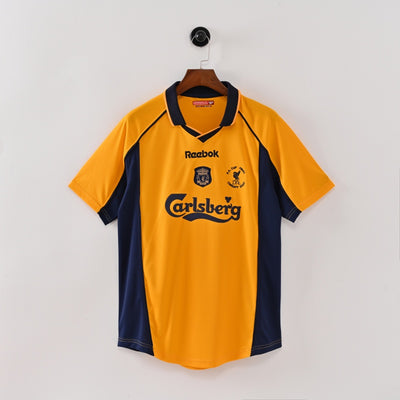 Retro Liver Jersey 2000-01 Auswärtstrikot Fußballtrikot