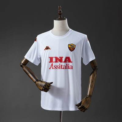 Rom Trikot 2000-01 Auswärts Retro Fußball Trikot