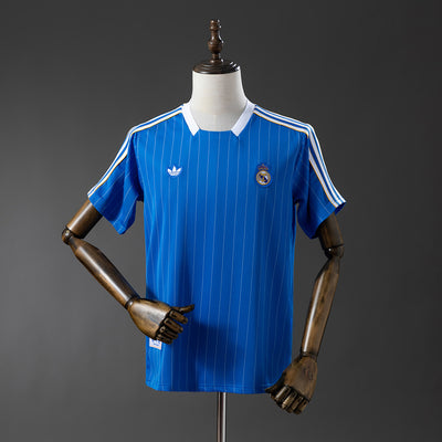 Real Madrid Trikot 25/26 Blaues Sonder-Fußballtrikot